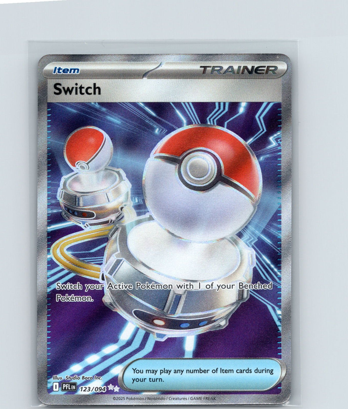 Switch Holo Ultra Rare ME02: Phantasmal Flames 123/094 NM