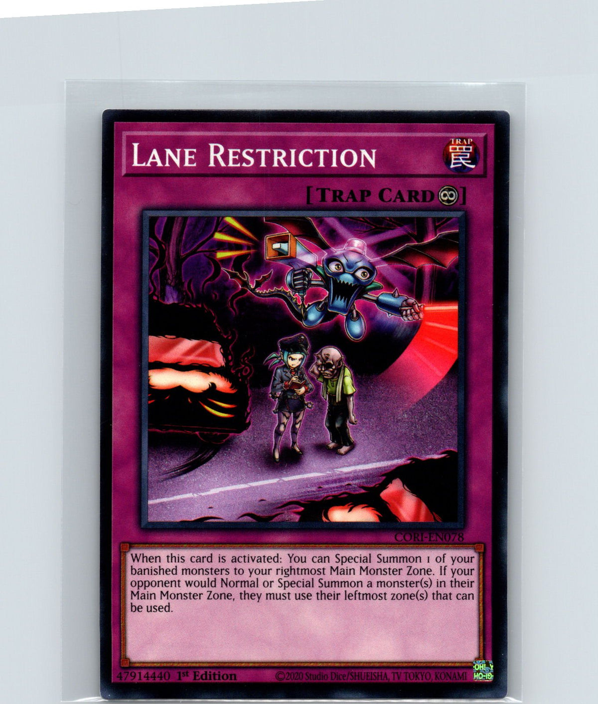 Lane Restriction 1st Edition Common Chaos Origins CORI-EN078 NM