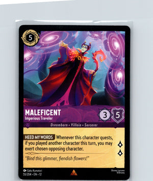 Maleficent - Imperious Traveler Rare Wilds Unknown 55/204 NM