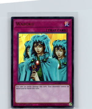 Waboku 1st Edition Ultra Rare Magnificent Monsters MAMO-EN112 NM