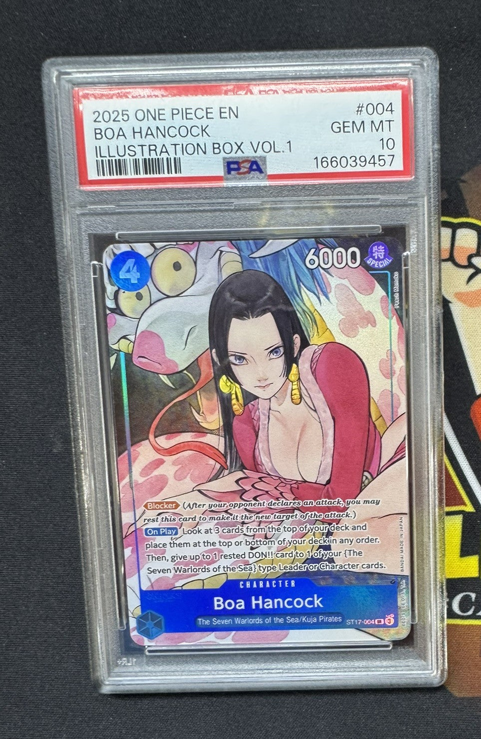 Boa Hancock Foil SR One Piece Promotion Cards ST17-004 NM PSA 10