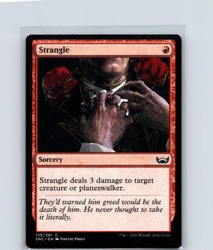 Strangle C Streets of New Capenna 125 NM