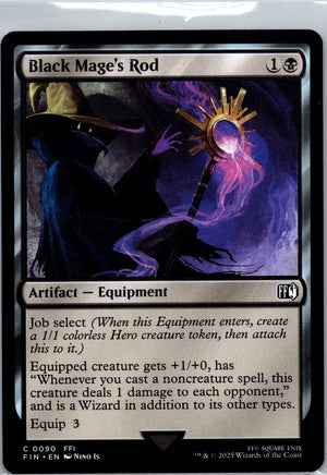 Black Mage's Rod C FINAL FANTASY 90 NM