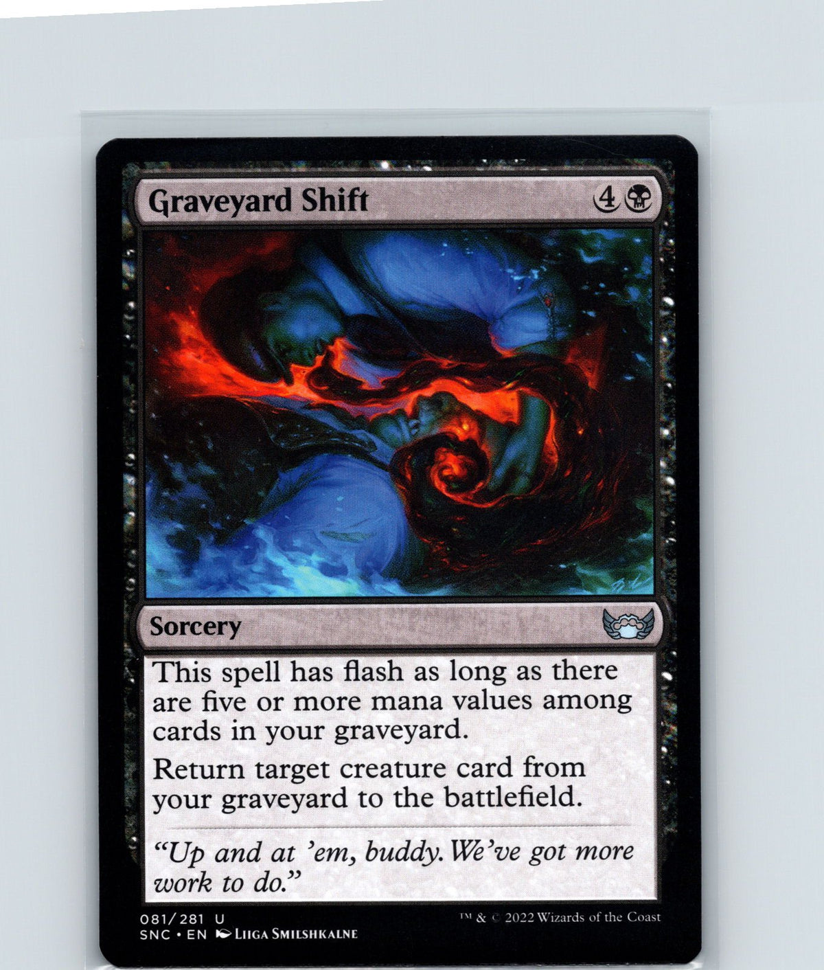Graveyard Shift U Streets of New Capenna 81 NM