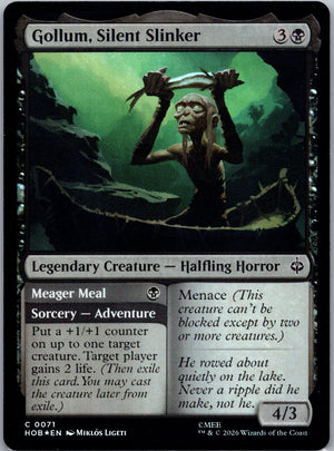 Gollum, Silent Slinker Foil C The Hobbit 71 NM