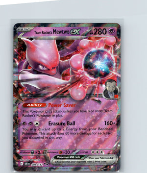 Team Rocket's Mewtwo ex Holo Double Rare SV10: Destined Rivals 081/182 NM