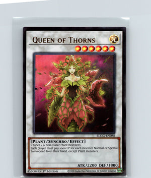 Queen of Thorns 1st Edition Ultra Rare BLGG-EN088 NM