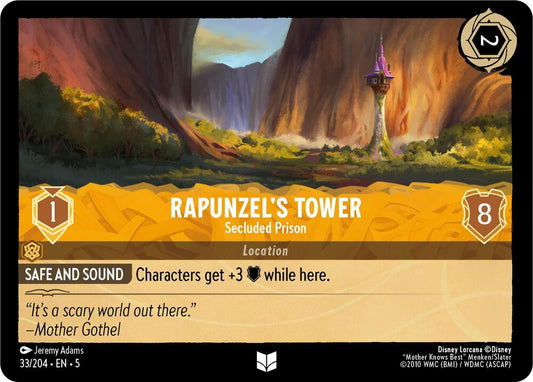 Rapunzel's Tower - Secluded Prison Uncommon Shimmering Skies 33/204 NM