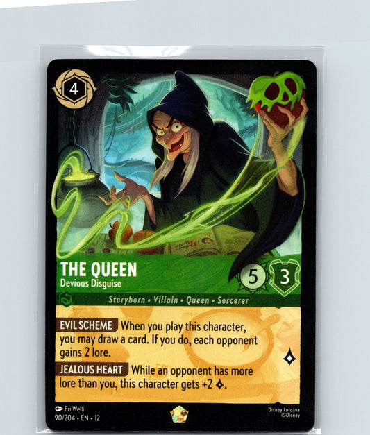 The Queen - Devious Disguise Legendary Wilds Unknown 90/204 NM