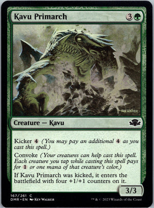 Kavu Primarch C Dominaria Remastered 167 NM
