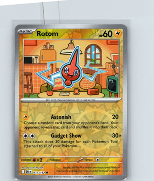 Rotom Reverse Holo Common SV10: Destined Rivals 077/182 NM