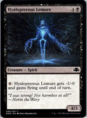 Hyalopterous Lemure C Dominaria Remastered 89 NM