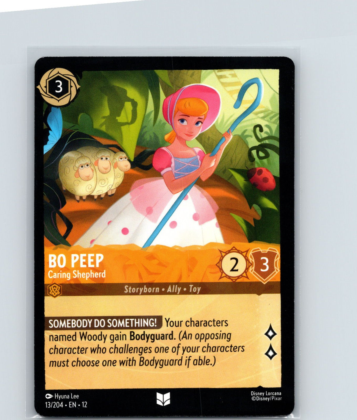 Bo Peep - Caring Shepherd Uncommon Wilds Unknown 13/204 NM