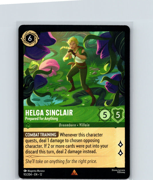 Helga Sinclair - Prepared for Anything Rare Wilds Unknown 93/204 NM