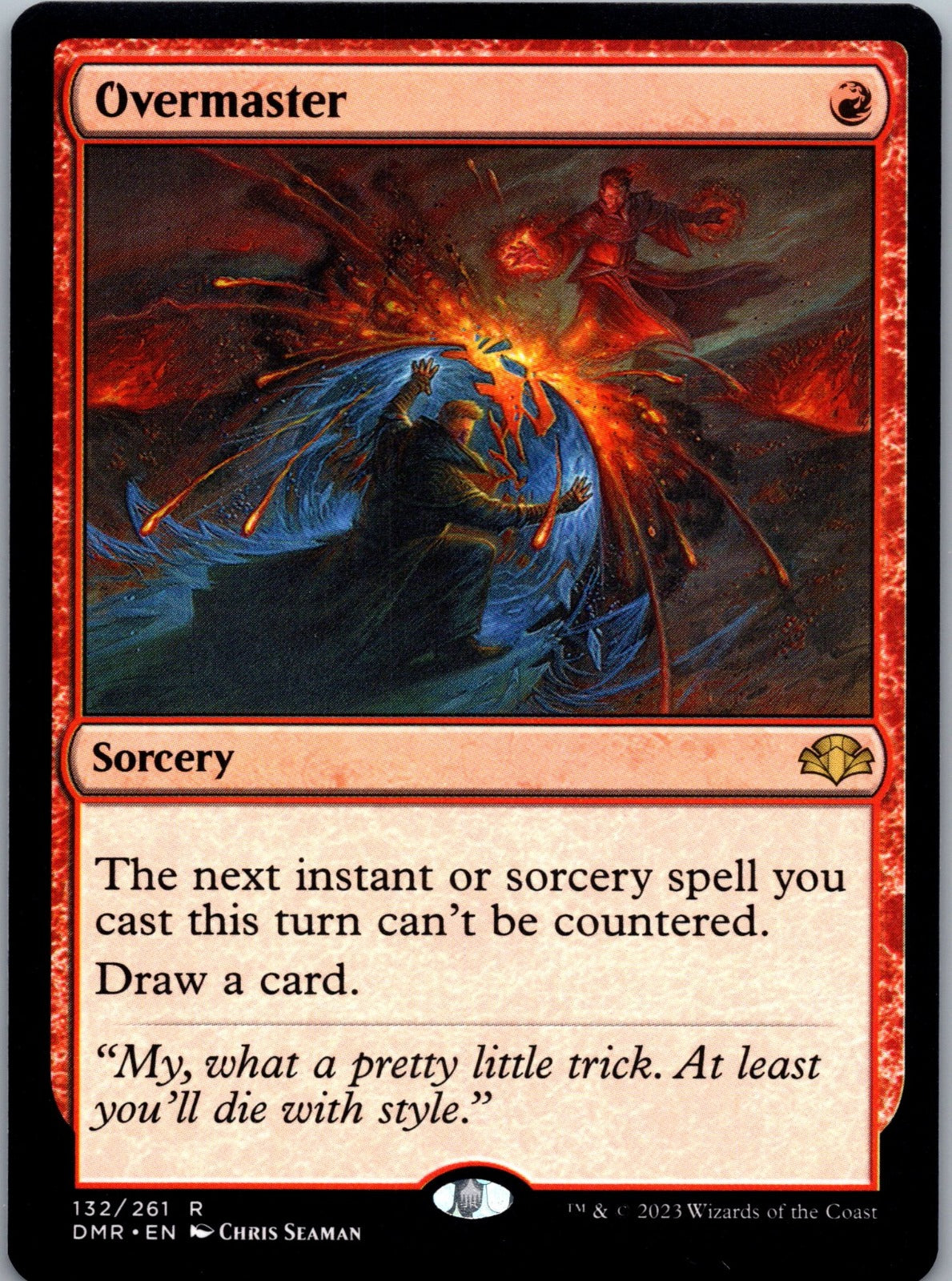 Overmaster R Dominaria Remastered 132 NM