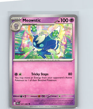 Meowstic Uncommon ME04: Chaos Rising 037/086 NM