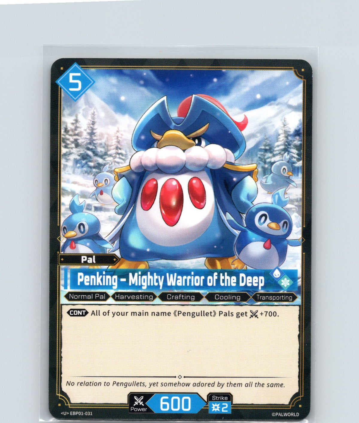 Penking - Mighty Warrior of the Deep Uncommon BP01 Dawn of Palpagos EBP01-031 NM
