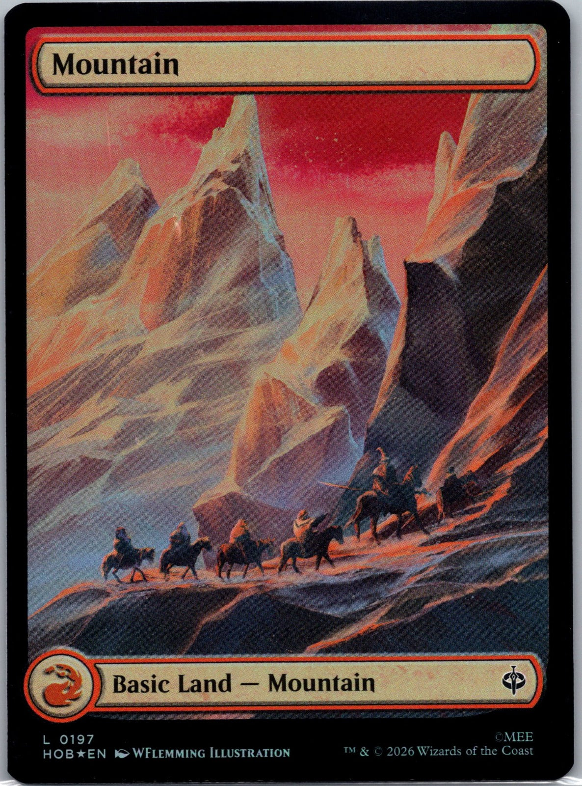 Mountain Foil L The Hobbit 197 NM