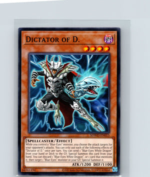 Dictator of D. Unlimited Common SDWD-EN015 NM