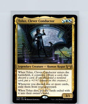 Toluz, Clever Conductor R Streets of New Capenna 228 NM