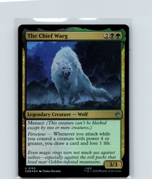The Chief Warg Foil U The Hobbit 150 NM