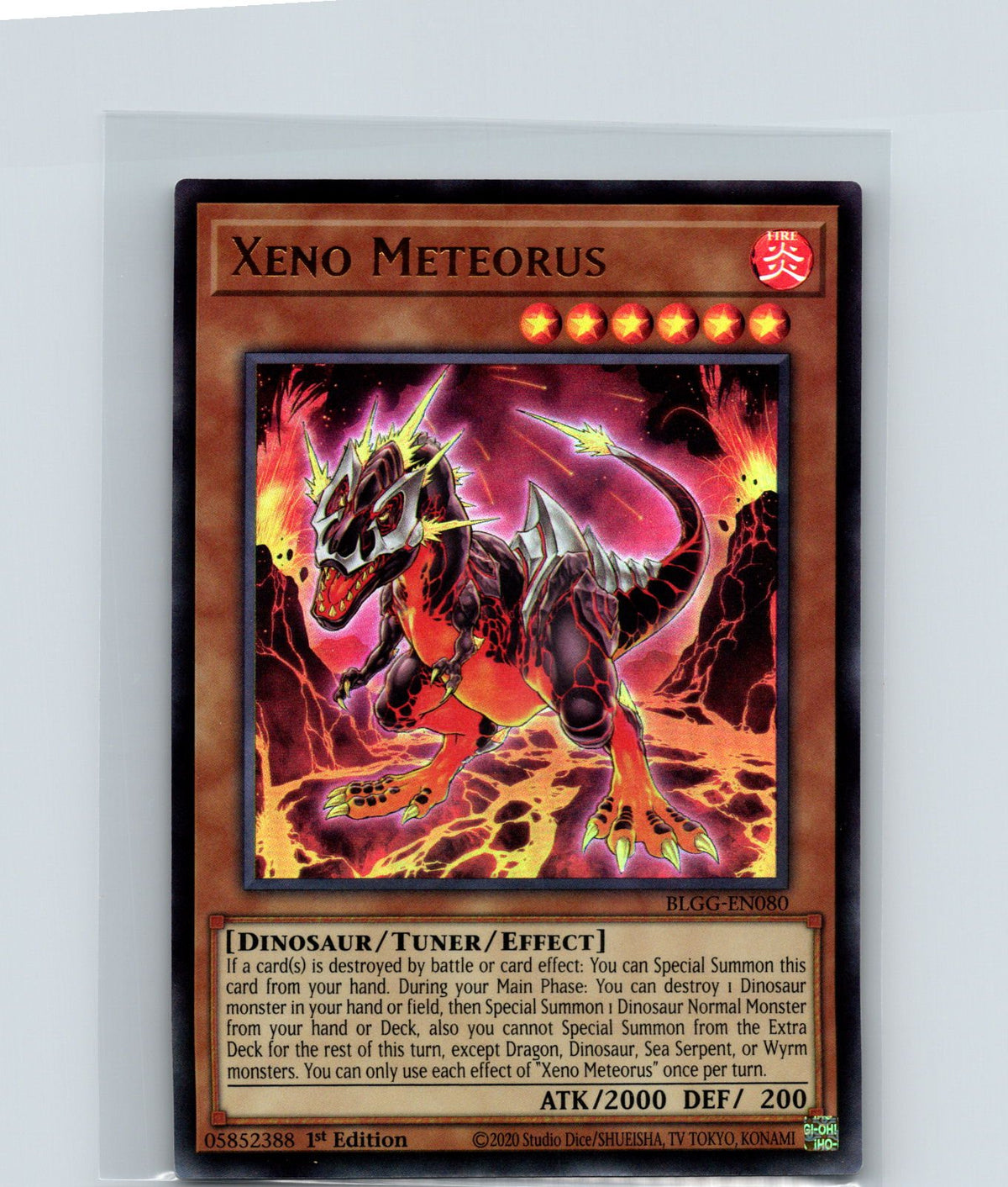 Xeno Meteorus 1st Edition Ultra Rare  BLGG-EN080 NM