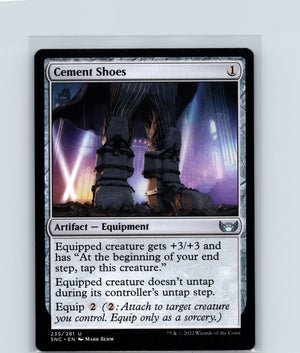 Cement Shoes U Streets of New Capenna 235 NM