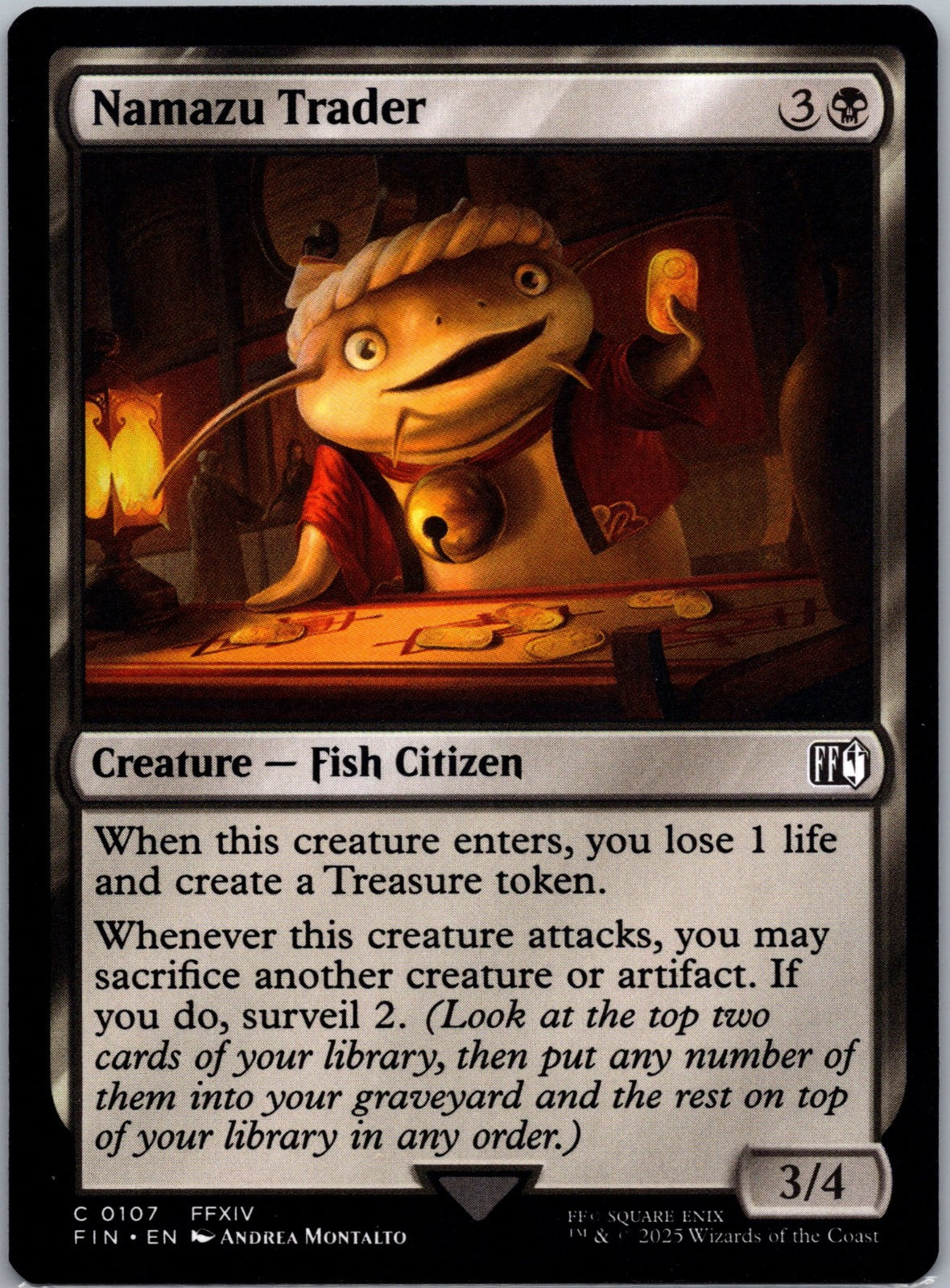 Namazu Trader C FINAL FANTASY 107 NM
