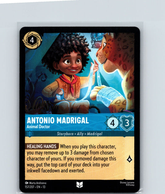 Antonio Madrigal - Animal Doctor Uncommon Attack of the Vine! 157/207 NM