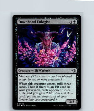 Dawnhand Eulogist Foil C Lorwyn Eclipsed 99 NM