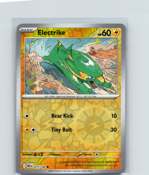 Electrike Reverse Holo Common SV10: Destined Rivals 075/182 NM