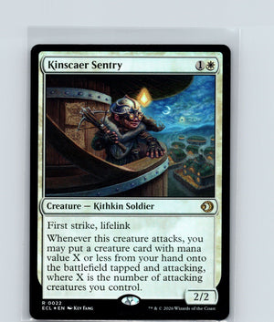 Kinscaer Sentry Foil R Lorwyn Eclipsed 22 NM