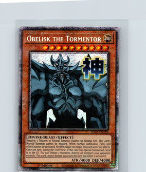Obelisk the Tormentor Starlight Rare 1st Edition Starlight Rare RA05-EN129 NM