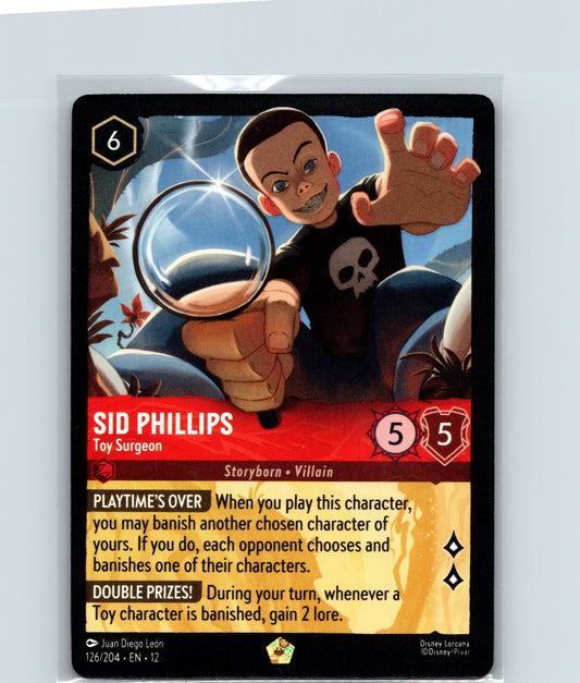 Sid Phillips - Toy Surgeon Legendary Wilds Unknown 126/204 NM
