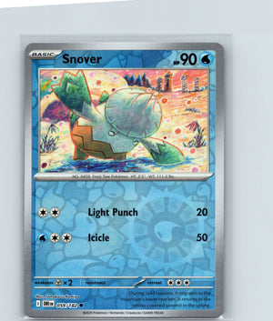Snover Reverse Holo Common SV10: Destined Rivals 059/182 NM