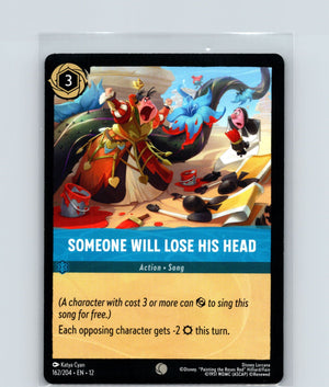 Someone Will Lose His Head Common Wilds Unknown 162/204 NM