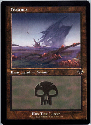 Swamp (Retro Frame) L Dominaria Remastered 406 NM