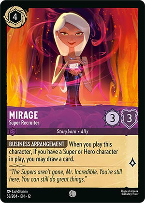Mirage - Super Recruiter Common Wilds Unknown 53/204 NM