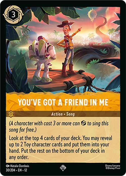 You've Got a Friend in Me Super Rare Wilds Unknown 30/204 NM