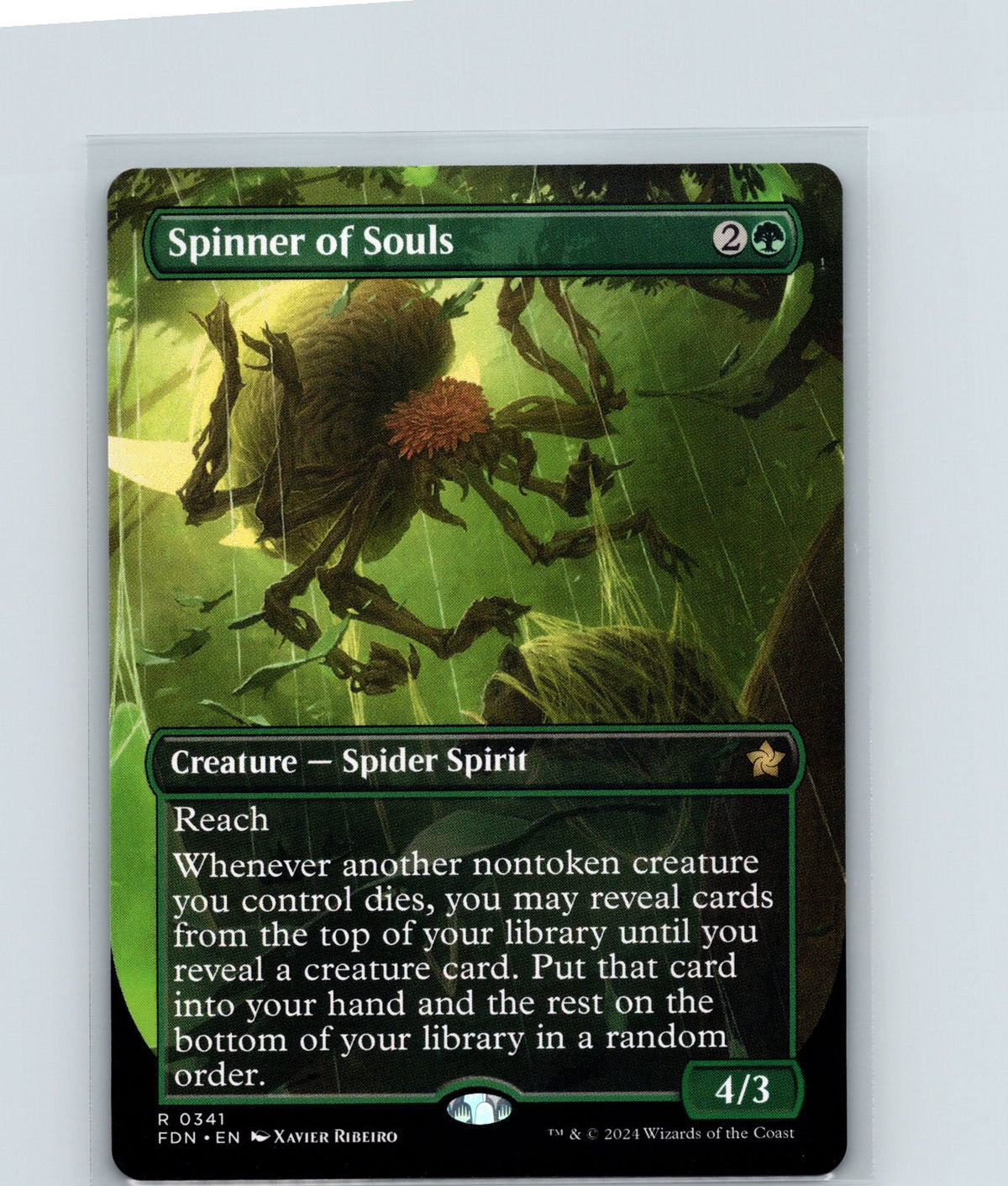 Spinner of Souls (Borderless) R Foundations 341 NM