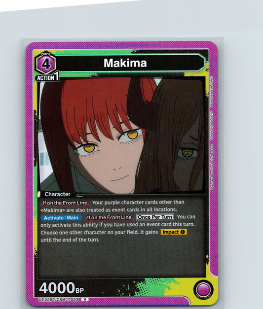Makima (022) Foil Rare UE22BT: CHAINSAW MAN UE22BT/CSM-1-022 NM
