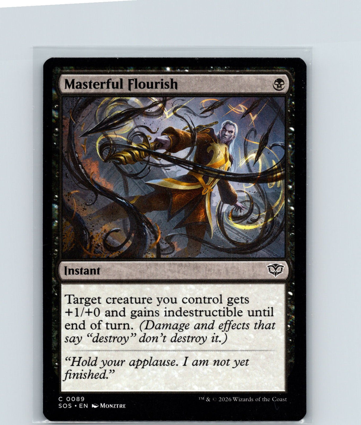 Masterful Flourish C Secrets of Strixhaven 89 NM