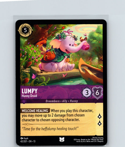 Lumpy - Hunny Druid Uncommon Attack of the Vine! 42/207 NM