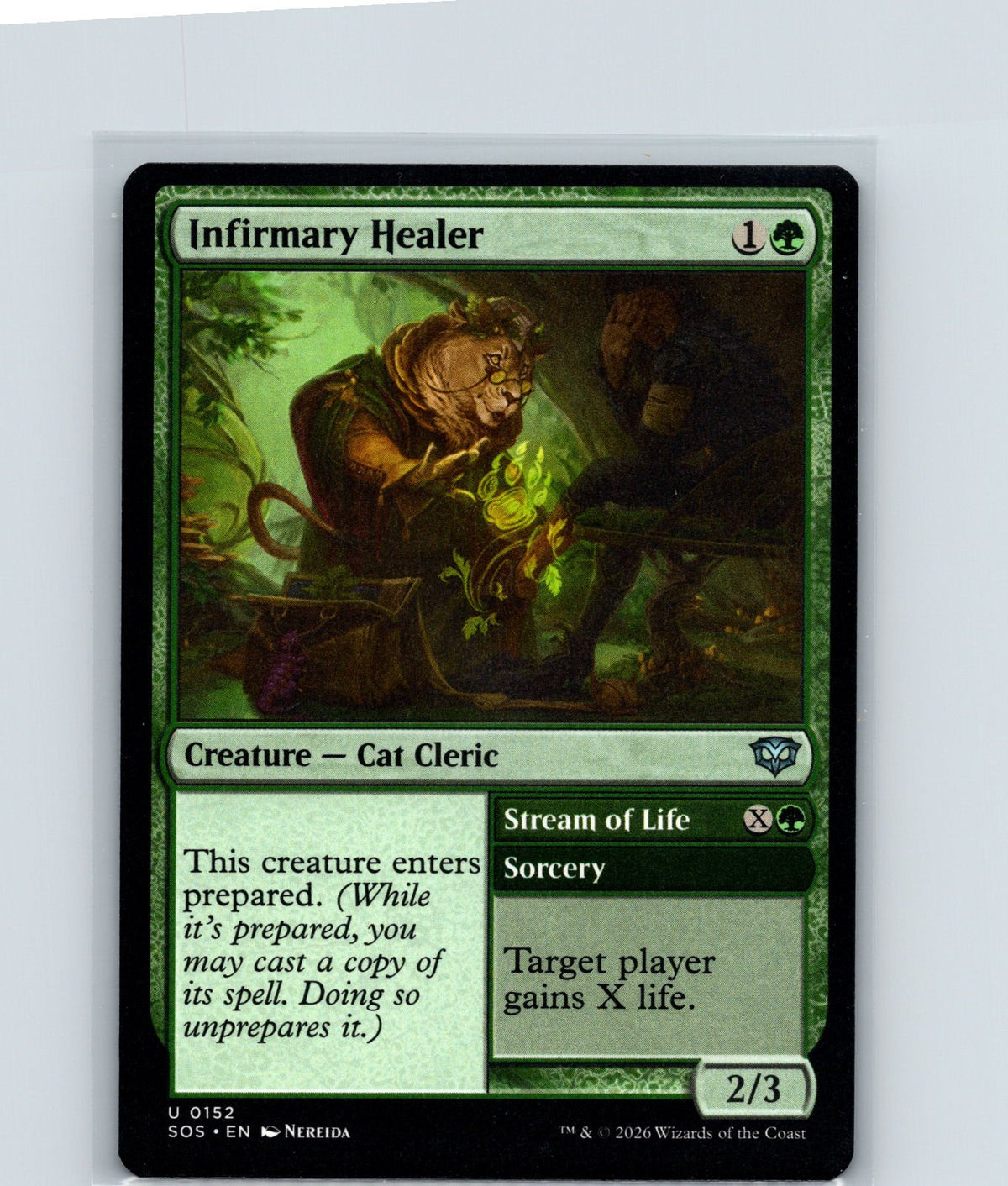Infirmary Healer U Secrets of Strixhaven 152 NM