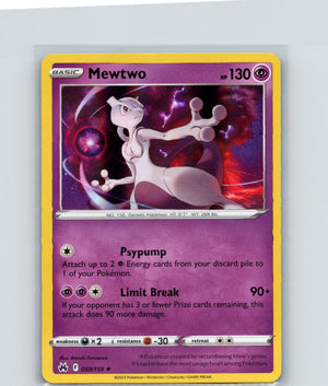Mewtwo Holo Rare SWSH: Crown Zenith 059/159 NM