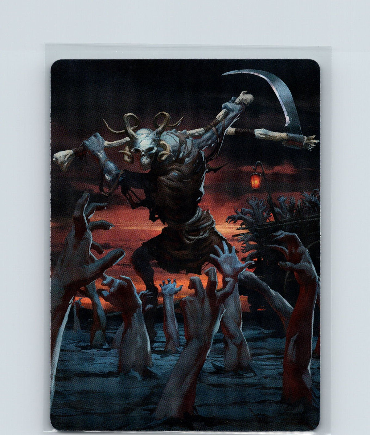 Abyssal Harvester Art Card (/54) S Art Series: Foundations 34 NM