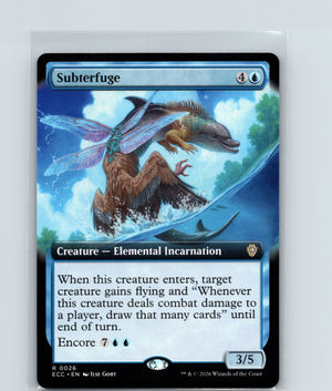 Subterfuge (Extended Art) R Commander: Lorwyn Eclipsed 26 NM