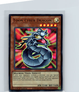 Toon Cyber Dragon 1st Edition Ultra Rare Magnificent Monsters MAMO-EN043 NM