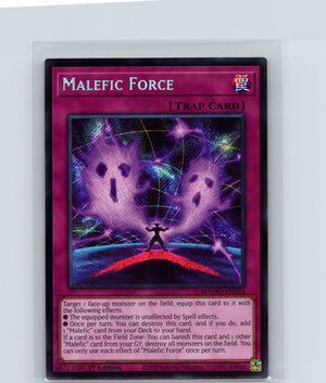 Malefic Force 1st Edition Ultra Rare Magnificent Monsters MAMO-EN024 NM