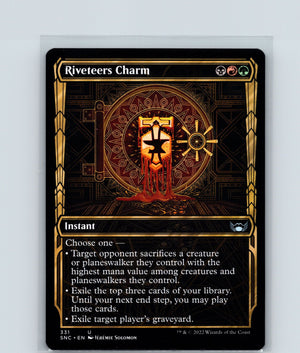 Riveteers Charm (Showcase) U Streets of New Capenna 331 NM